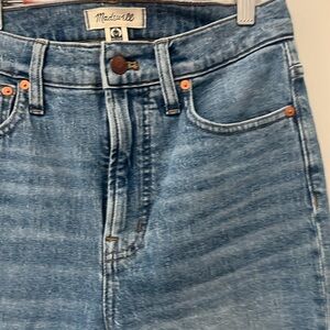 Madewell the perfect vintage jeans High Rise Light Blue Jeans size 26